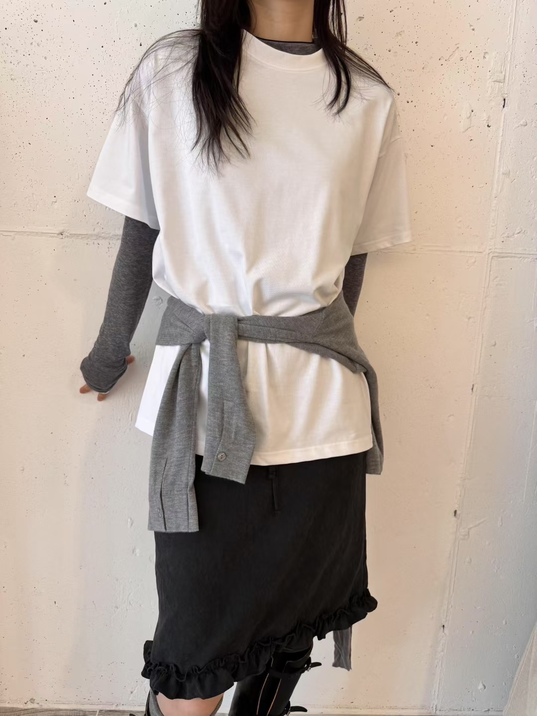 LEREVE-OT東大門㊣代購女士新款真品人氣時尚推薦T恤不含內搭LEREVET恤圖色3