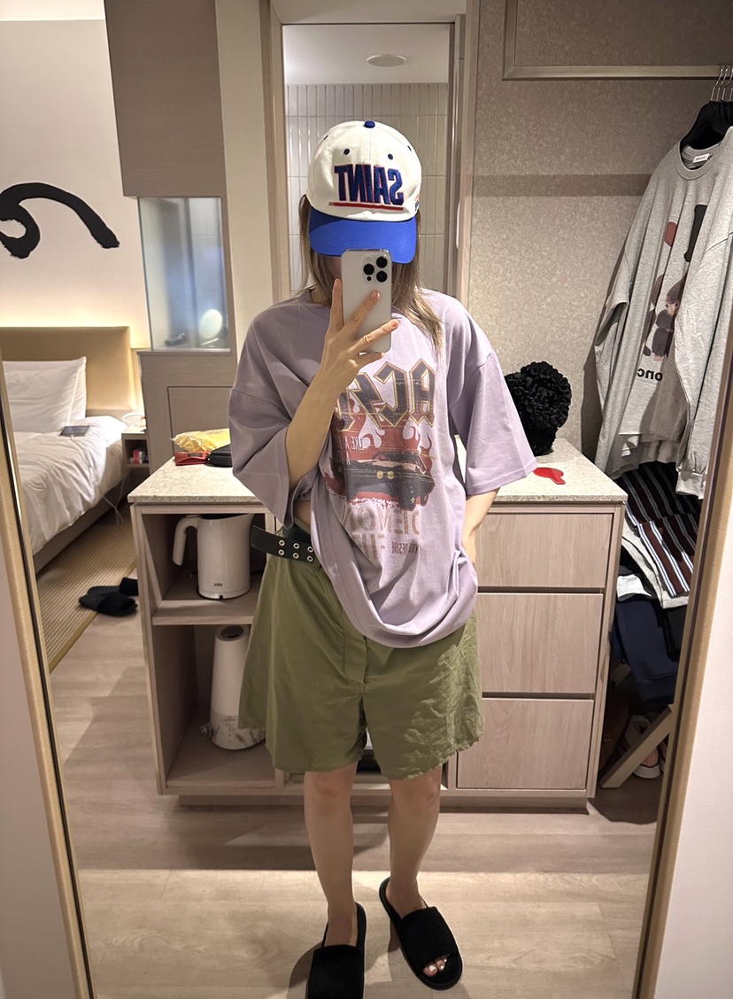 CRACKERS東大門㊣直郵女裝新款時尚休閑推薦人氣25秋冬熱賣T恤CRACKERST恤
