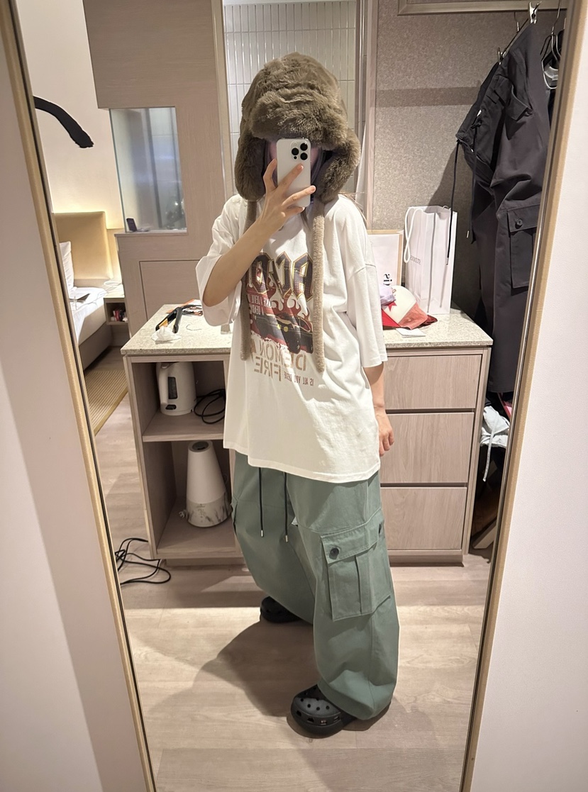 CRACKERS東大門㊣直郵女裝新款時尚休閑推薦人氣25秋冬熱賣T恤CRACKERST恤