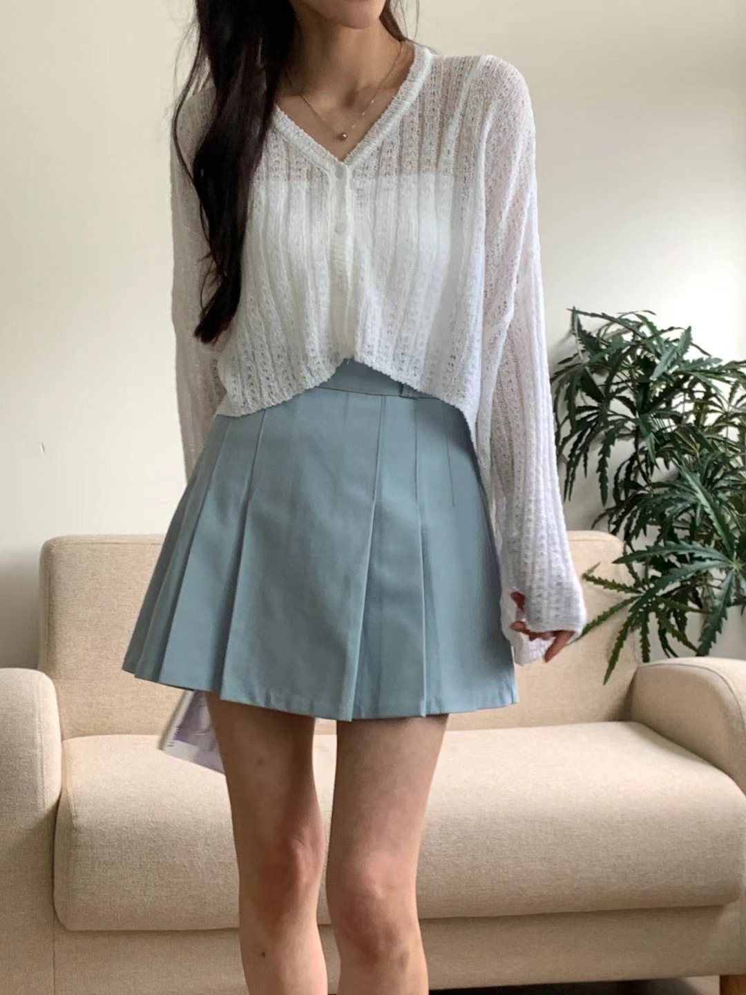 DEAR GRAY韓國代購㊣女裝新品人氣真品休閑時尚職業針織衫DEAR GRAY針織衫圖色3