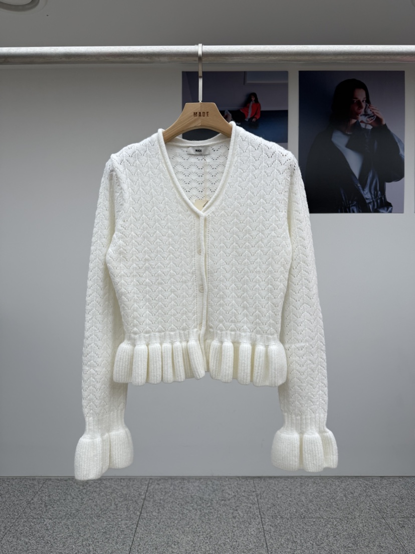 MADE-P東大門㊣代購女士新款休閑職業25秋冬真品人氣針織衫MADE-P針織衫圖色2