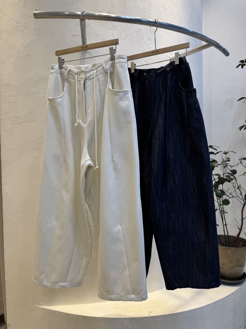 RIAH韓國直郵㊣女士新款時尚人氣職業休閑熱賣25秋冬休閑褲RIAH休閑褲
