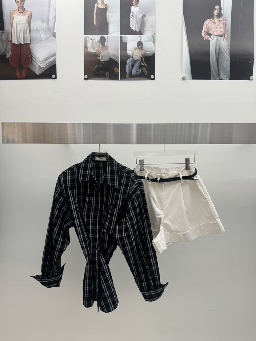 AMOOD東大門㊣直郵女士新品人氣休閑真品熱賣襯衫蕾絲衫格紋AMOOD襯衫/蕾絲衫