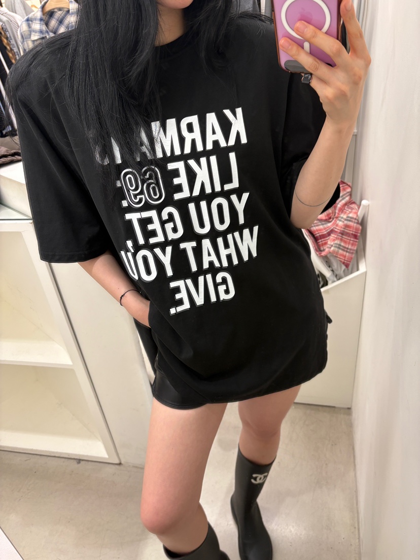 JENNIE東大門㊣代購女裝新款真品職業休閑人氣25秋冬時尚T恤JENNIE/VENEFITT恤圖色3