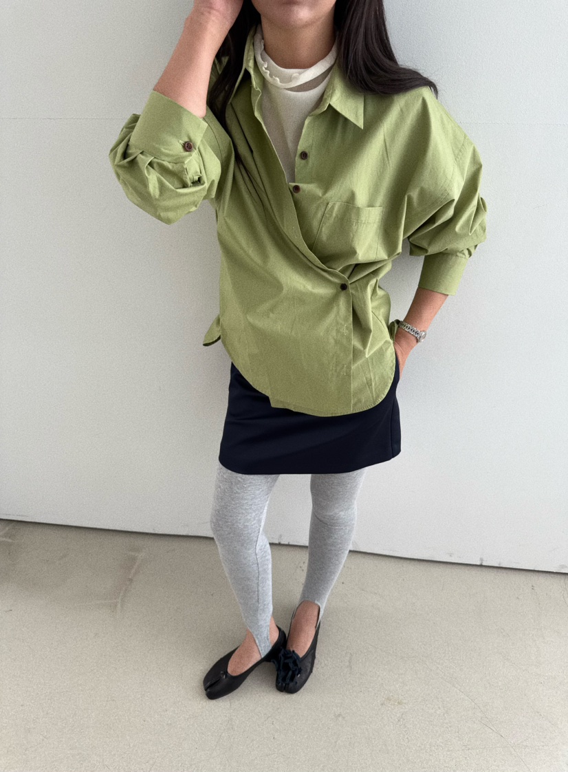 OLI SEOUL東大門㊣代購女士新品人氣推薦休閑25秋冬襯衫蕾絲衫OLI SEOUL襯衫/蕾絲衫