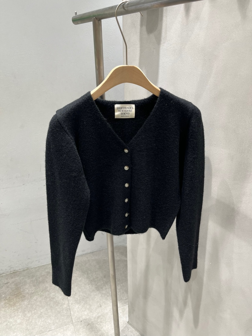 EVERCOMMERCE METICULOUSLY DESIGNED東大門㊣實拍女裝新品推薦針織衫羊毛短款開衫EVERCOMMERCE針織衫圖色5