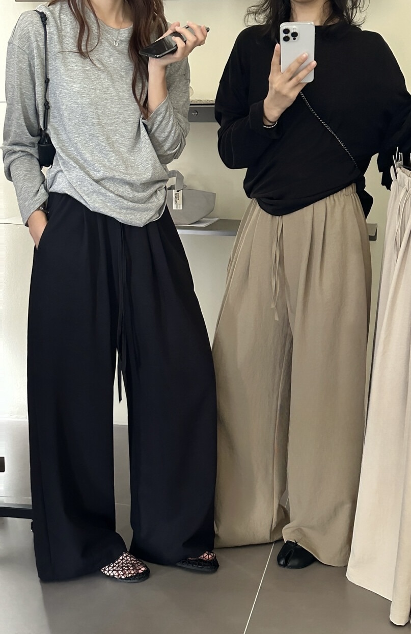 OLA東大門㊣直郵女士新款休閑25秋冬人氣職業時尚真品休閑褲mellor/OLA休閑褲