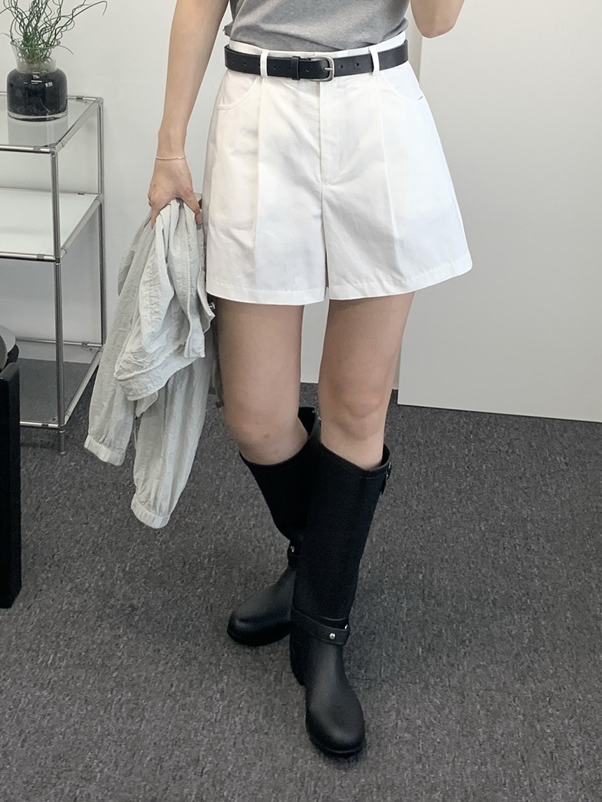 EOMPIT東大門㊣直郵女士新款時尚人氣推薦休閑短褲不含腰帶EOMPIT短褲