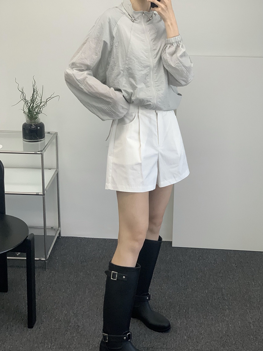EOMPIT東大門㊣直郵女士新款時尚人氣推薦休閑短褲不含腰帶EOMPIT短褲