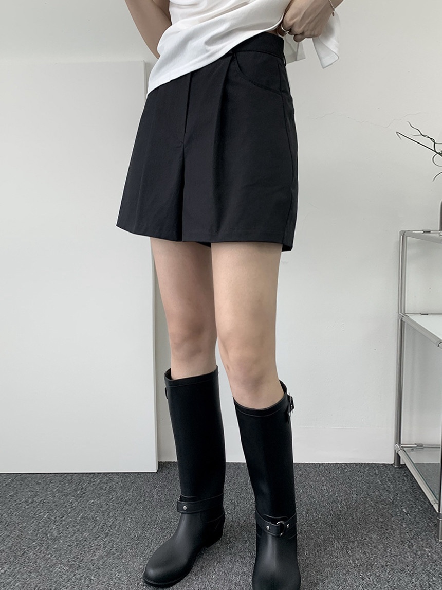 EOMPIT東大門㊣直郵女士新款時尚人氣推薦休閑短褲不含腰帶EOMPIT短褲