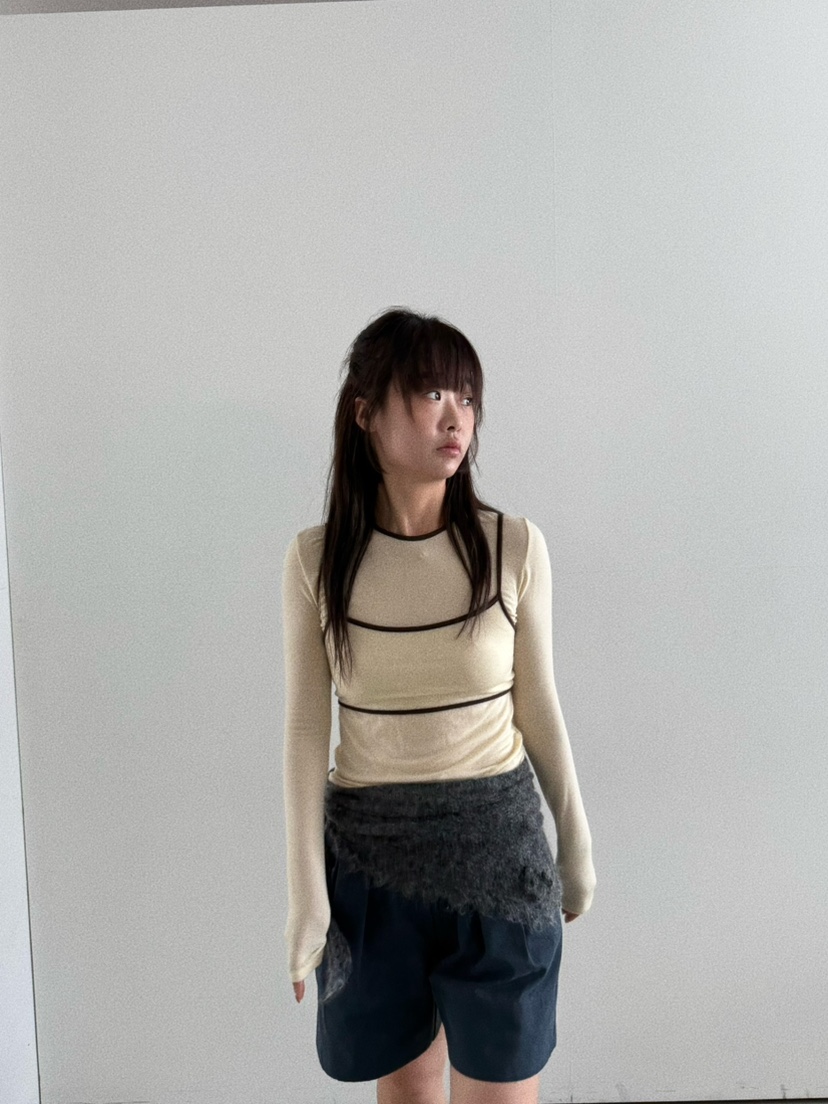 OLI SEOUL韓國直郵㊣女士新品推薦職業休閑時尚25秋冬吊帶背心OLI SEOUL吊帶/背心