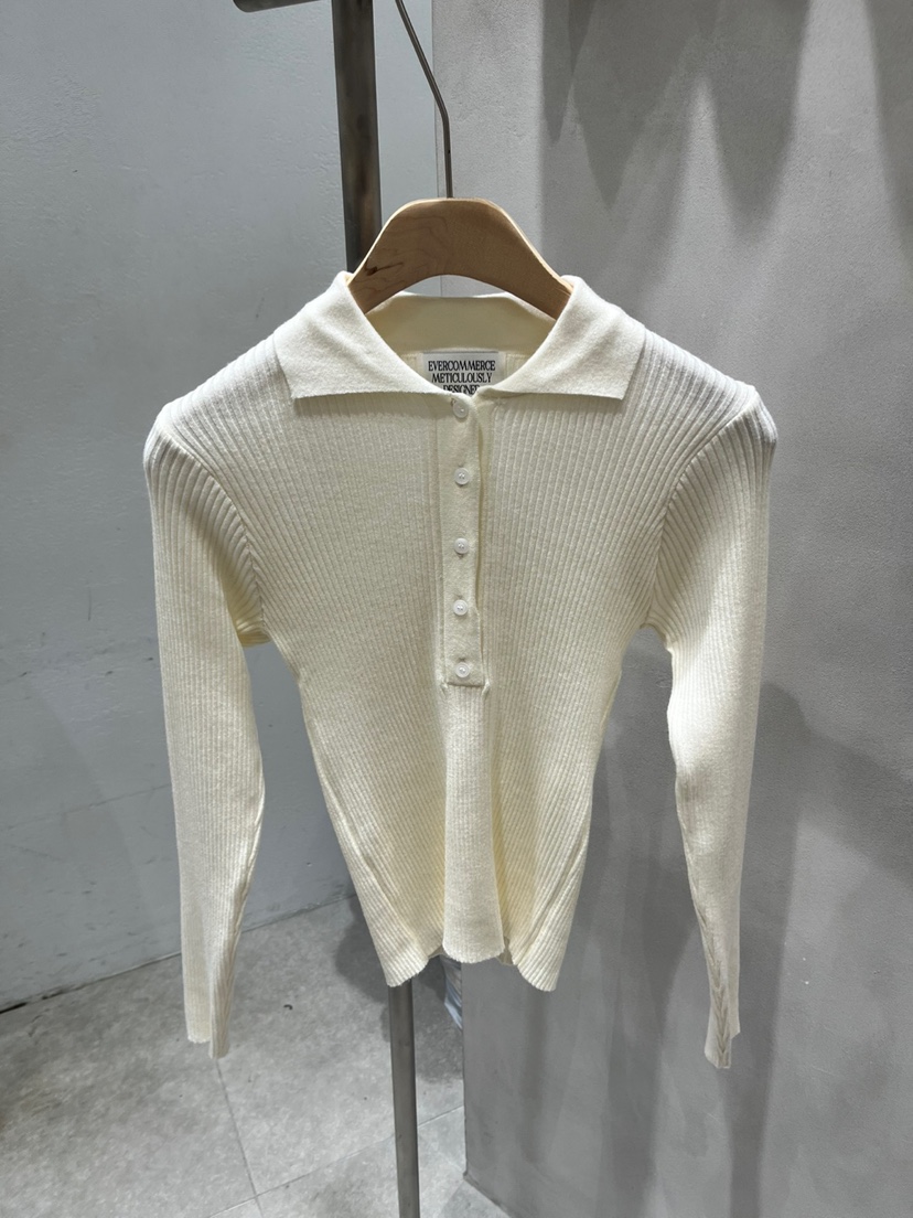 EVERCOMMERCE METICULOUSLY DESIGNED東大門㊣直郵女裝新款25秋冬針織衫EVERCOMMERCE針織衫