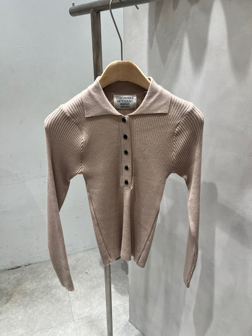 EVERCOMMERCE METICULOUSLY DESIGNED東大門㊣直郵女裝新款25秋冬針織衫EVERCOMMERCE針織衫圖色4