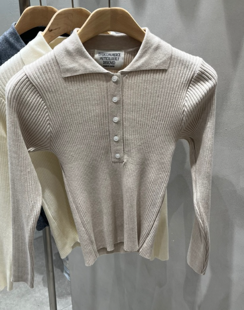 EVERCOMMERCE METICULOUSLY DESIGNED東大門㊣直郵女裝新款25秋冬針織衫EVERCOMMERCE針織衫圖色6