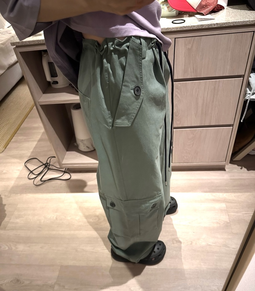 CRACKERS東大門㊣代購女裝新品休閑時尚25秋冬休閑褲工裝褲棉質CRACKERS休閑褲