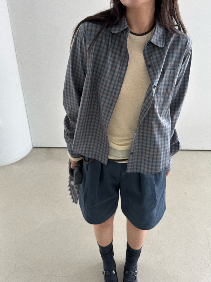 OLI SEOUL韓國直郵㊣女裝新品休閑真品推薦25秋冬襯衫蕾絲衫OLI SEOUL襯衫/蕾絲衫
