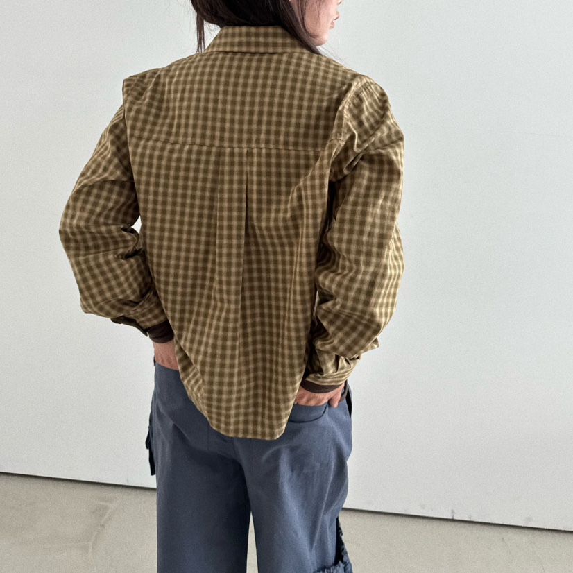 OLI SEOUL韓國直郵㊣女裝新品休閑真品推薦25秋冬襯衫蕾絲衫OLI SEOUL襯衫/蕾絲衫