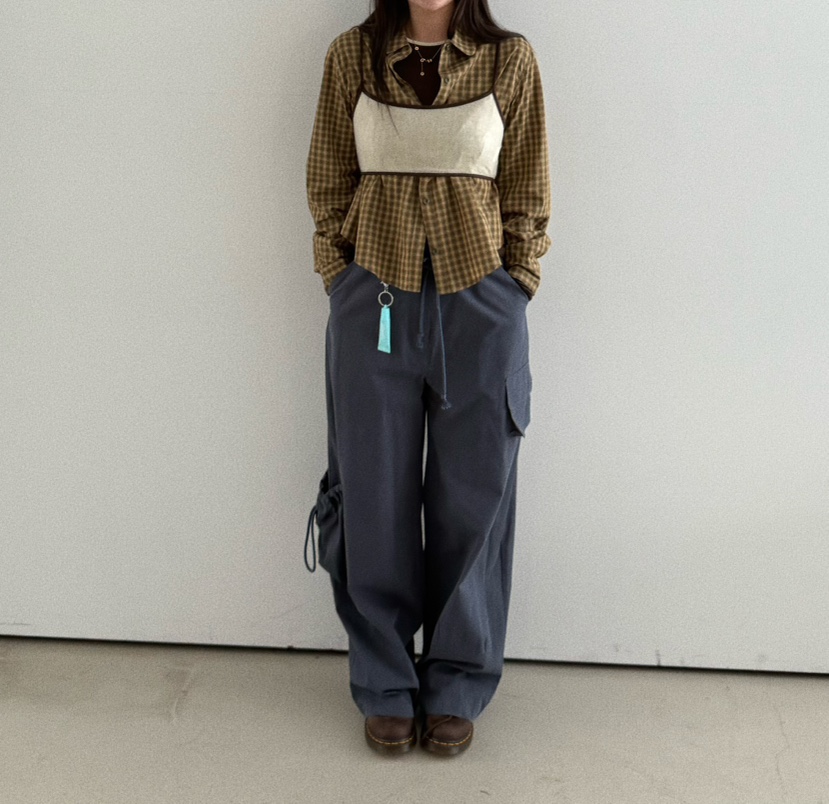 OLI SEOUL韓國直郵㊣女裝新品休閑真品推薦25秋冬襯衫蕾絲衫OLI SEOUL襯衫/蕾絲衫