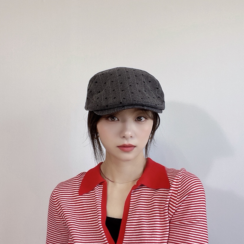 LOVELY HAT韓國直郵㊣女士新款真品人氣休閑職業25秋冬帽子LOVELY HAT帽子