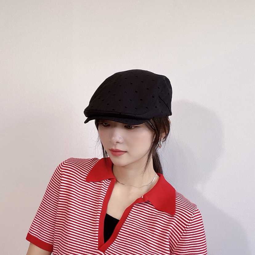 LOVELY HAT韓國直郵㊣女士新款真品人氣休閑職業25秋冬帽子LOVELY HAT帽子圖色2