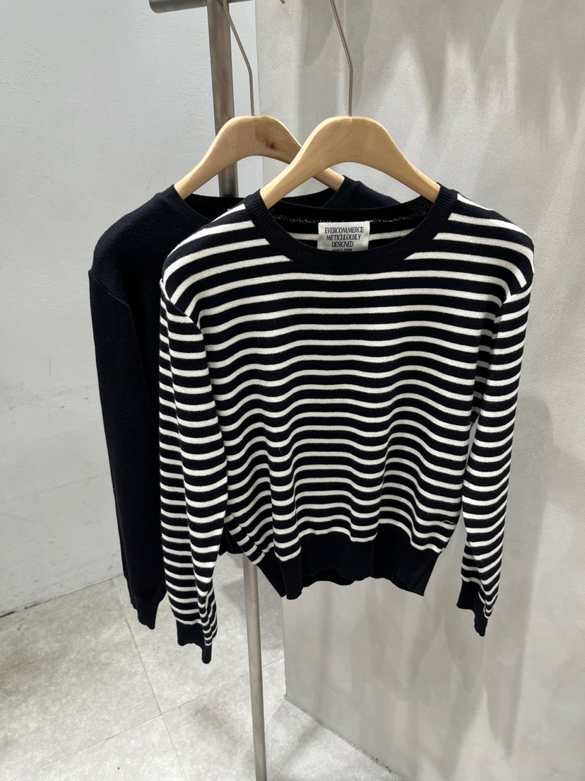 EVERCOMMERCE METICULOUSLY DESIGNED東大門㊣實拍女裝新款時尚針織衫EVERCOMMERCE針織衫