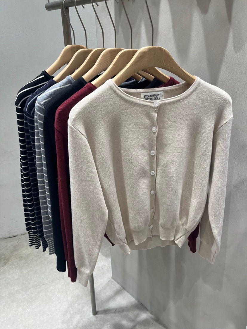 EVERCOMMERCE METICULOUSLY DESIGNED韓國代購㊣女裝新品休閑針織衫EVERCOMMERCE針織衫