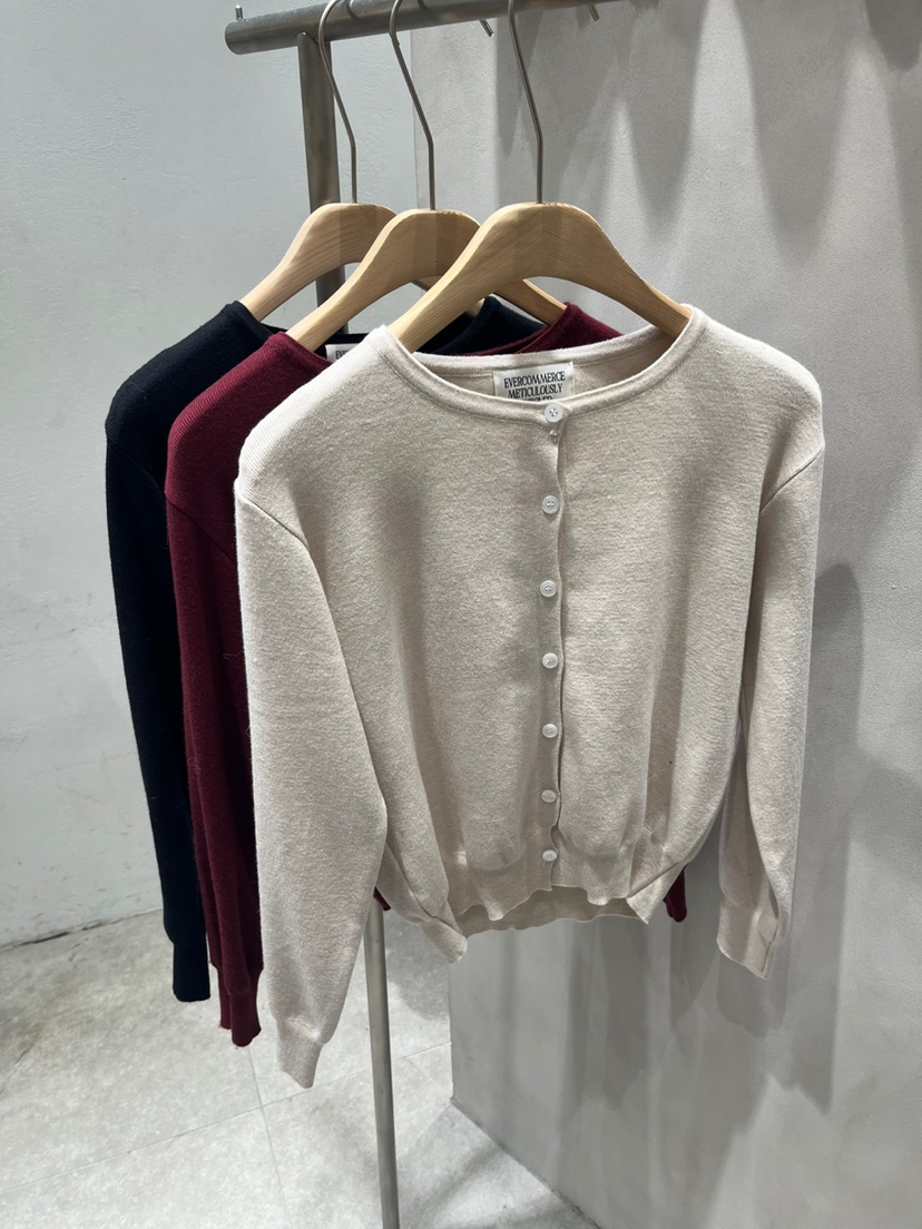 EVERCOMMERCE METICULOUSLY DESIGNED韓國代購㊣女裝新品休閑針織衫EVERCOMMERCE針織衫