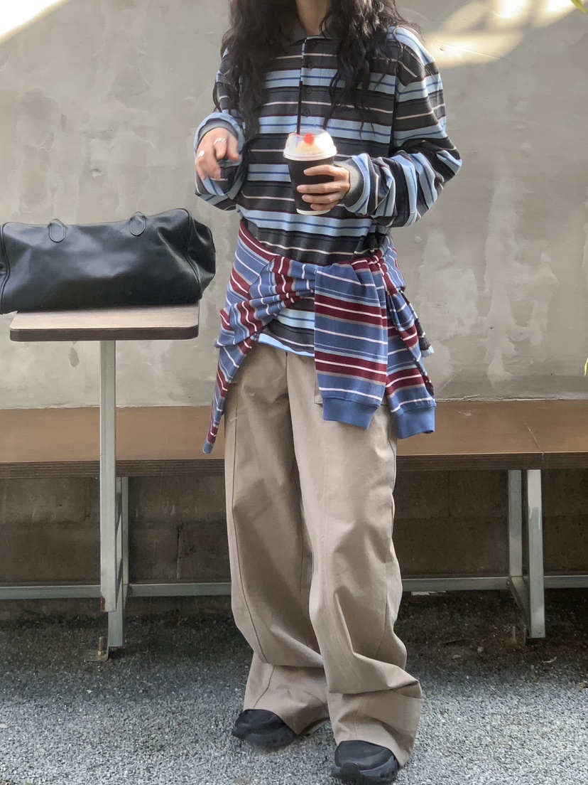 OURS東大門㊣代購女士新品人氣時尚職業25秋冬休閑推薦長袖T恤OURS長袖T恤