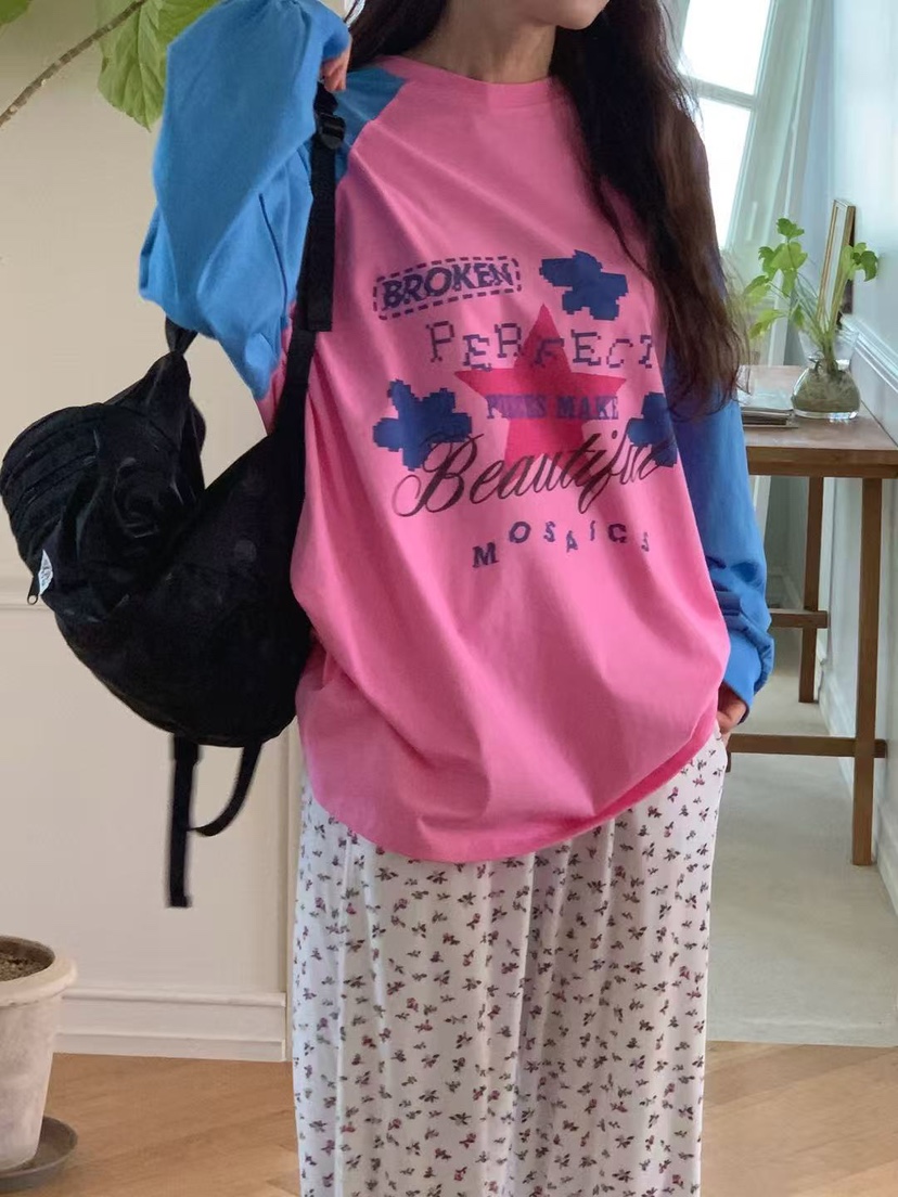 TOLL東大門㊣直郵女士新款熱賣休閑時尚職業推薦真品長袖T恤TOLL長袖T恤