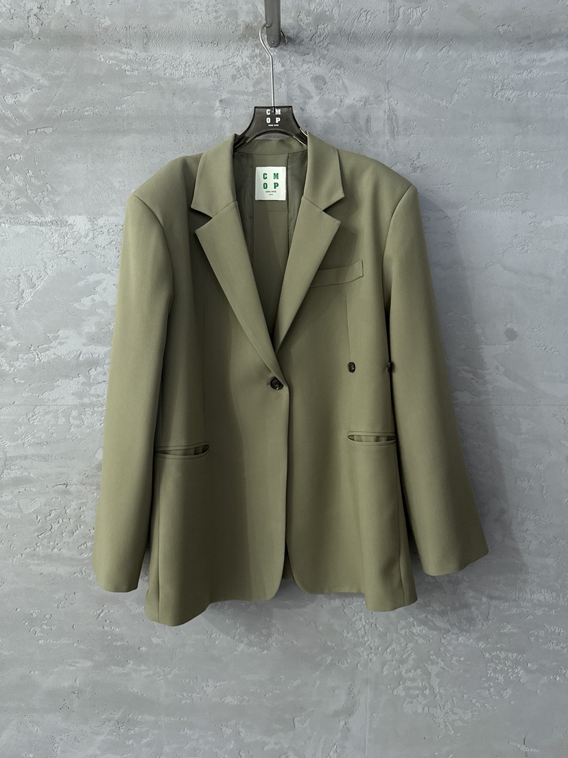 COME OPEN東大門㊣代購女士新品人氣推薦25秋冬休閑職業夾克COMP-(COME OPEN)夾克