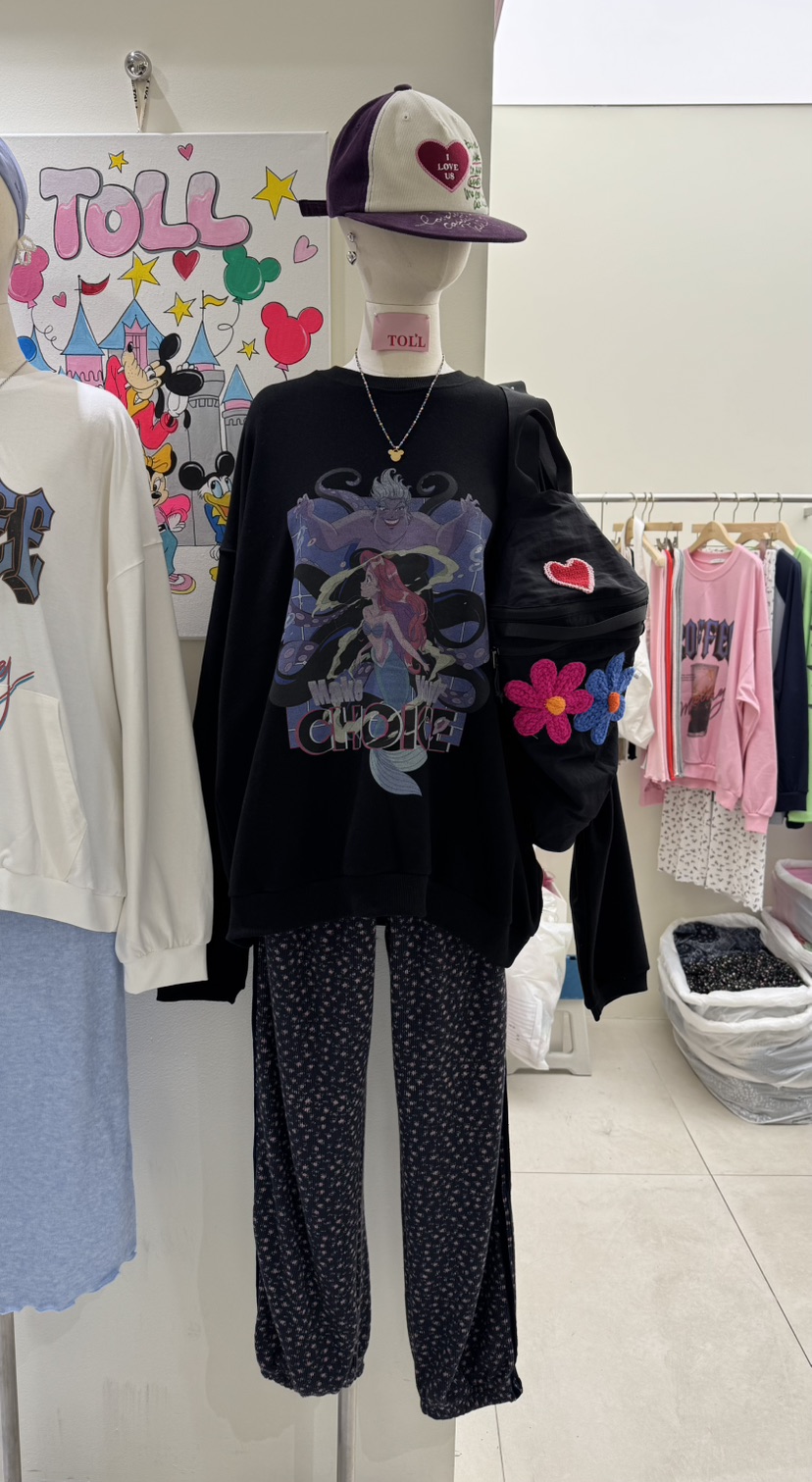 TOLL韓國直郵㊣女裝新款25秋冬人氣推薦職業休閑休閑褲天鵝絨TOLL休閑褲