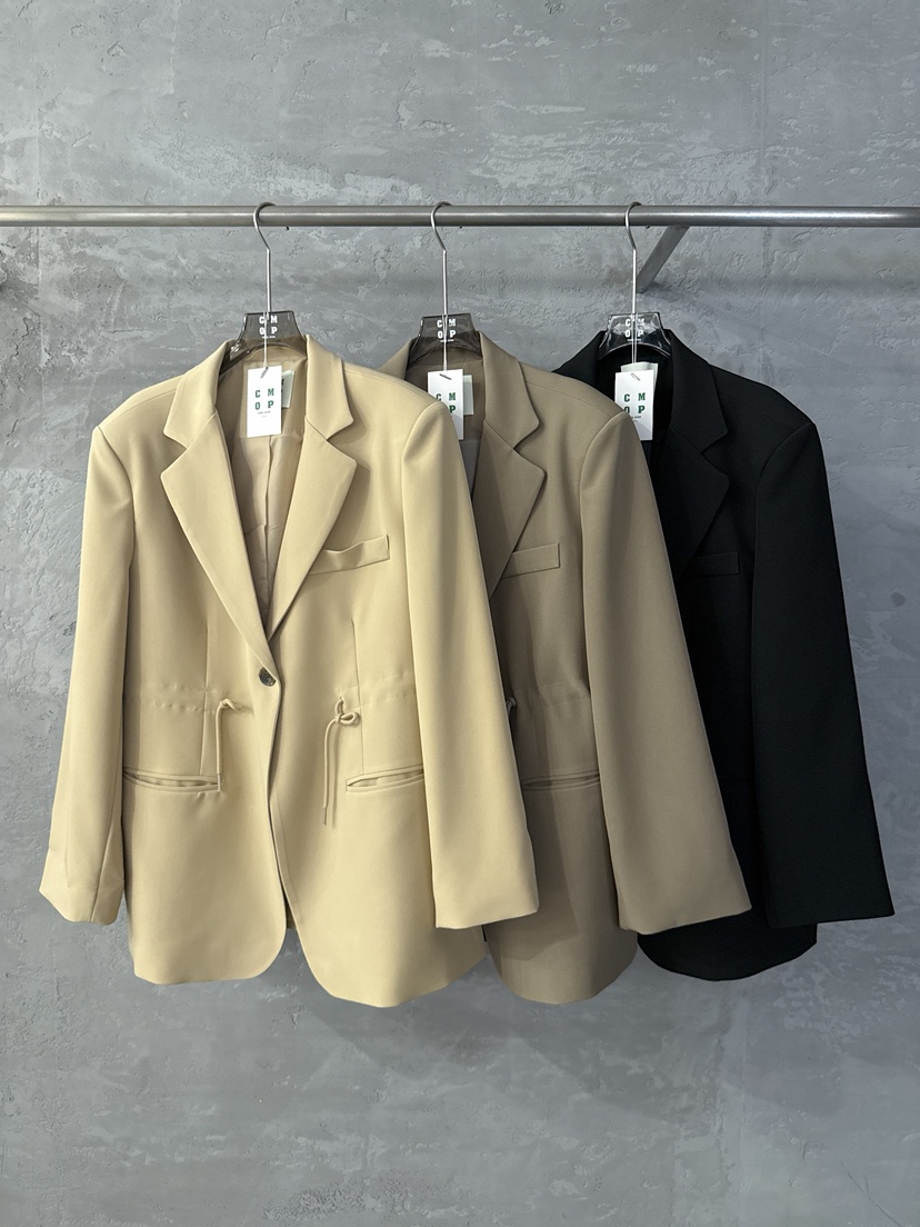 COME OPEN東大門㊣實拍女裝新品人氣職業時尚真品推薦夾克COMP-(COME OPEN)夾克