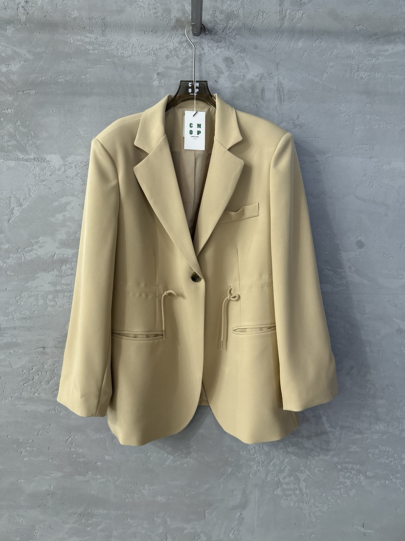 COME OPEN東大門㊣實拍女裝新品人氣職業時尚真品推薦夾克COMP-(COME OPEN)夾克