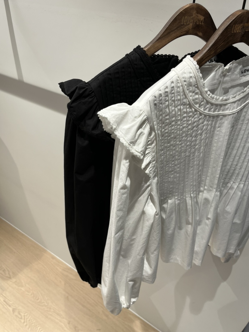 LOVE PULL東大門㊣直郵女裝新品推薦休閑熱賣職業襯衫蕾絲衫LOVE PULL襯衫/蕾絲衫