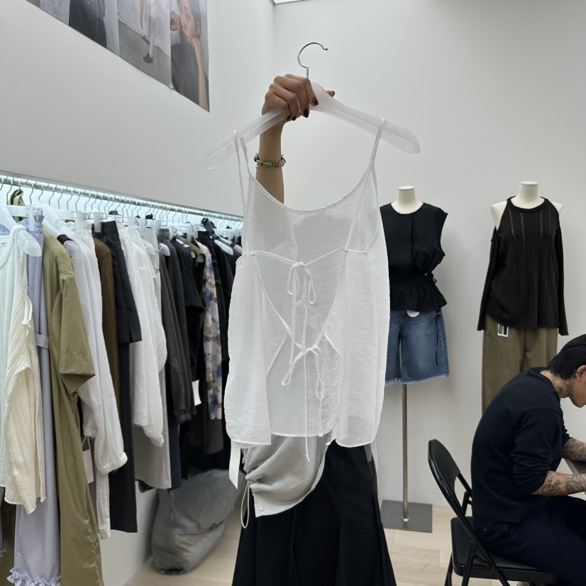 MAINT韓國直郵㊣女裝新款時尚休閑真品人氣25秋冬熱賣吊帶背心MAINT吊帶/背心