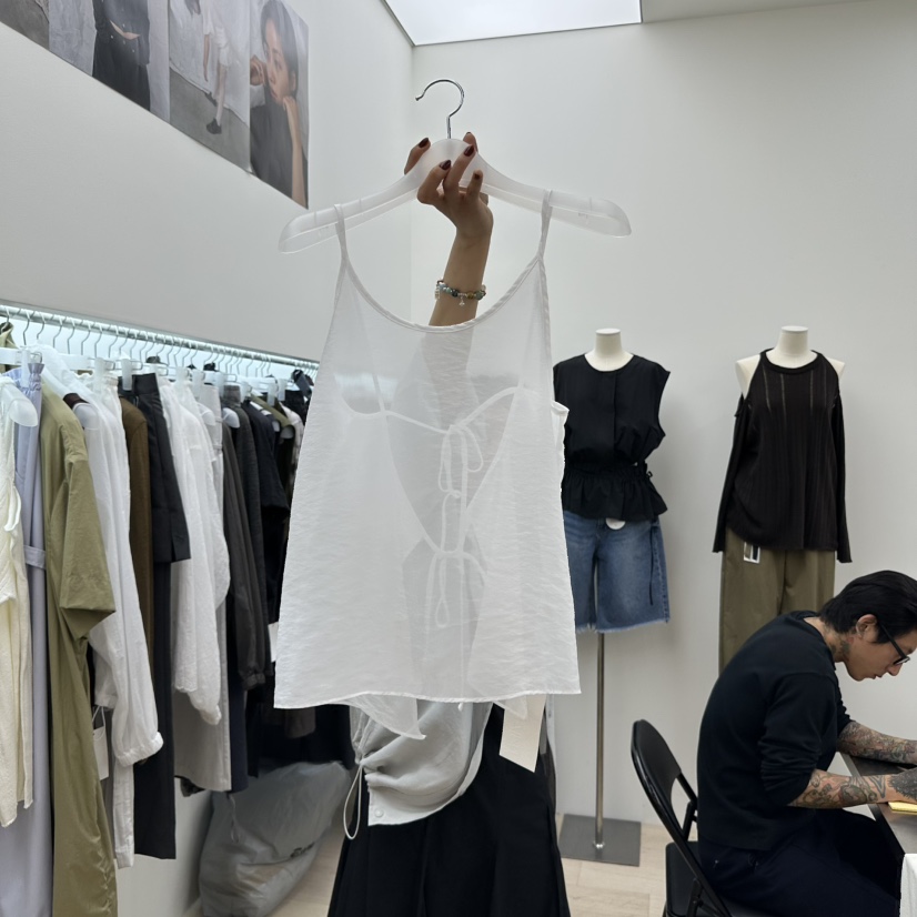 MAINT韓國直郵㊣女裝新款時尚休閑真品人氣25秋冬熱賣吊帶背心MAINT吊帶/背心