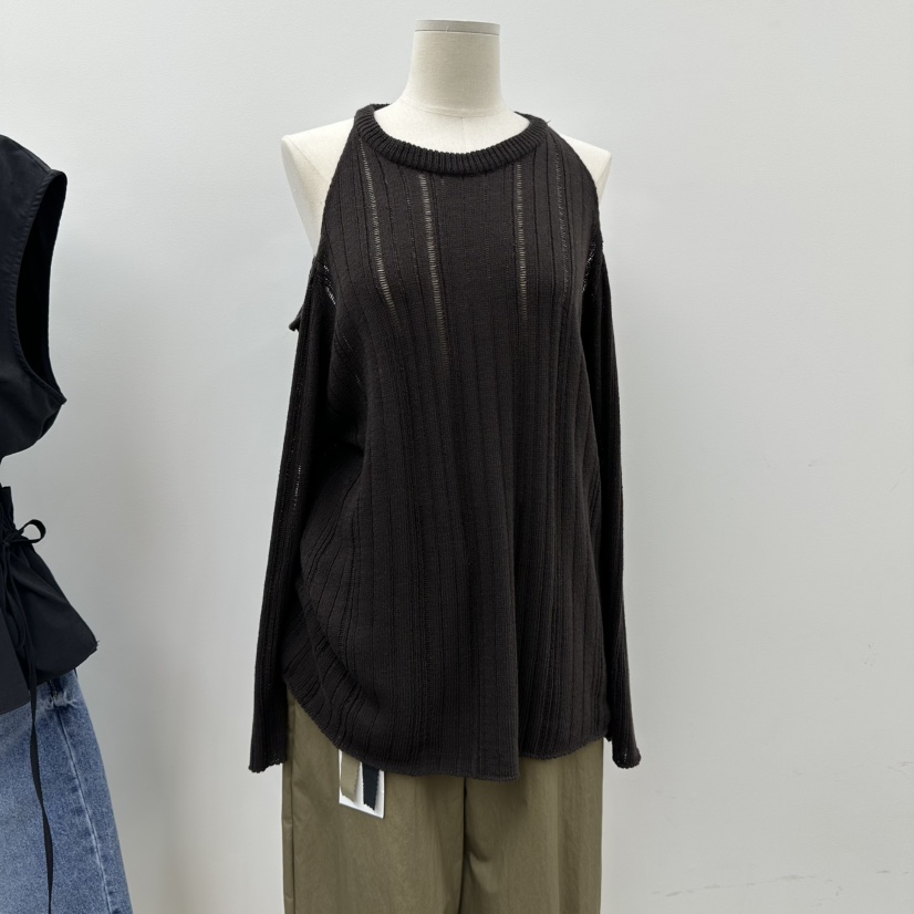 MAINT韓國直郵㊣女裝新款25秋冬職業人氣熱賣時尚休閑吊帶背心MAINT吊帶/背心圖色2