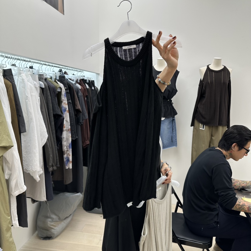 MAINT韓國直郵㊣女裝新款25秋冬職業人氣熱賣時尚休閑吊帶背心MAINT吊帶/背心圖色4