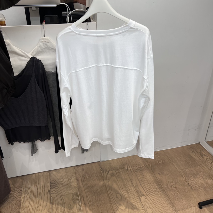 JINSIM東大門㊣直郵女裝新品熱賣休閑職業25秋冬時尚長袖T恤JINSIM長袖T恤