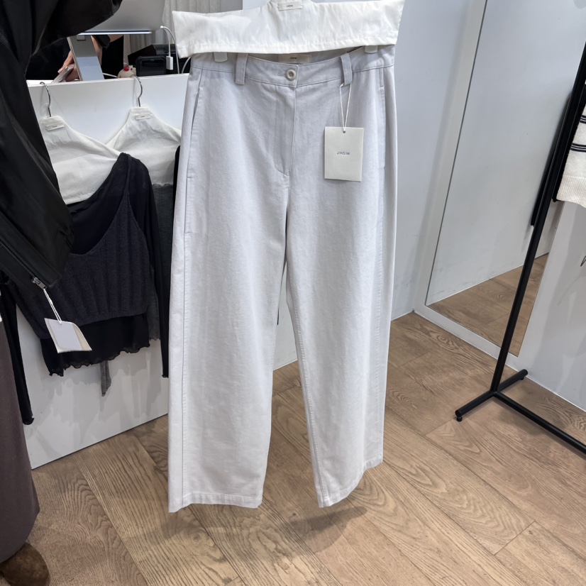 JINSIM韓國直郵㊣女士新品人氣熱賣25秋冬休閑推薦時尚牛仔褲JINSIM牛仔褲圖色3