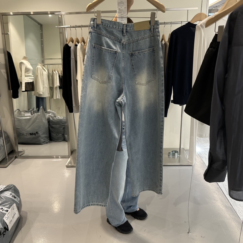 PLAMM韓國直郵㊣女士新品人氣職業時尚休閑熱賣推薦真品牛仔褲PLAMM牛仔褲