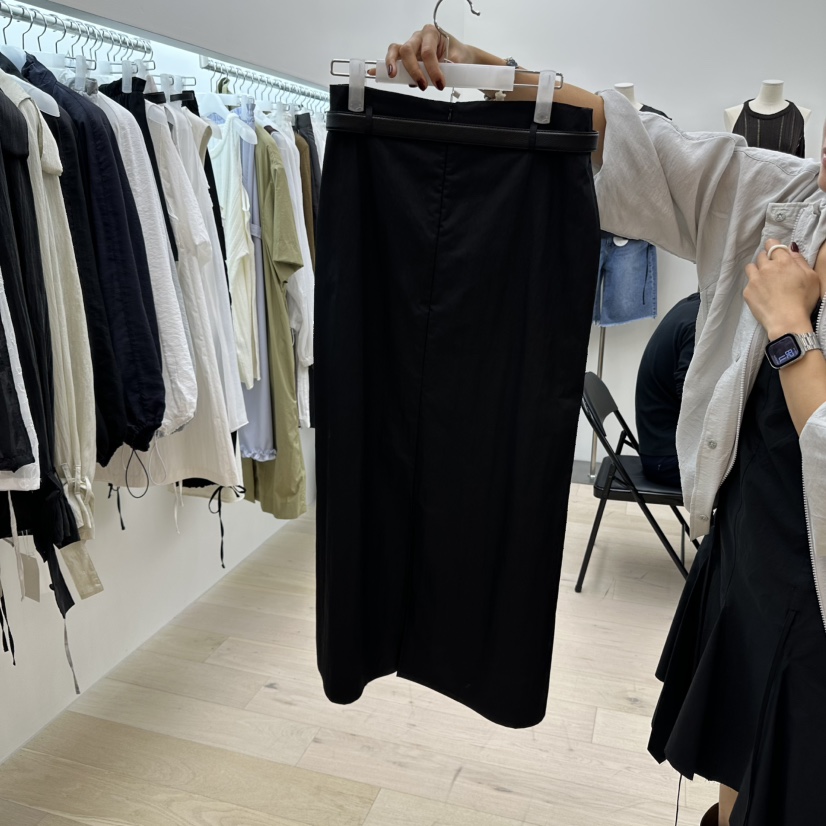 MAINT韓國代購㊣女裝新品推薦休閑真品人氣時尚長裙不含腰帶MAINT長裙