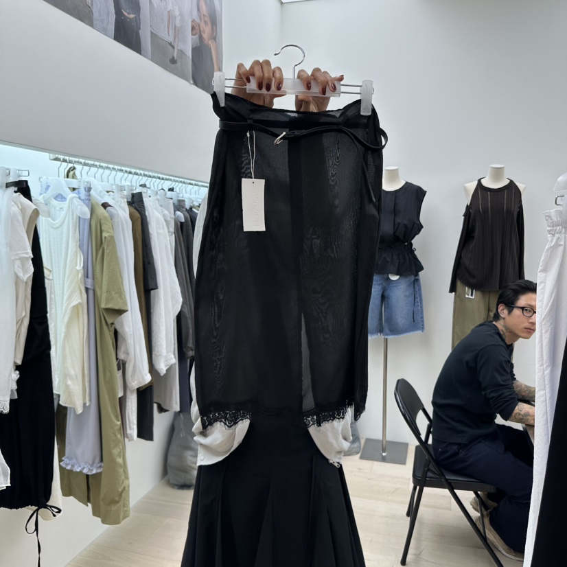 MAINT東大門㊣代購女士新品時尚真品職業半身裙中短裙不含腰帶MAINT半身裙/中短裙圖色2
