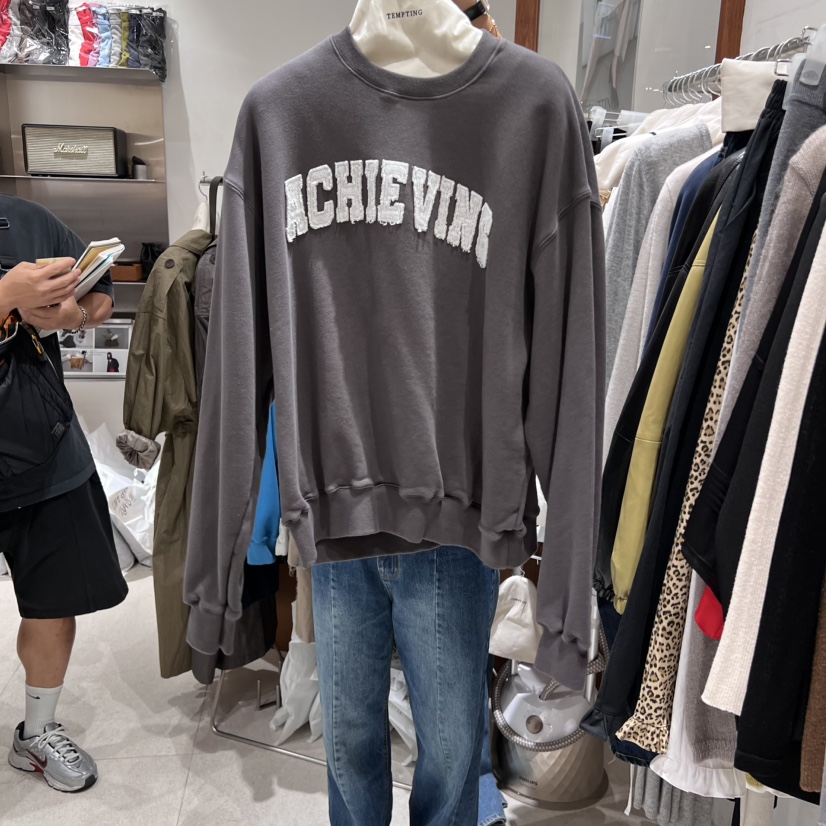 TEMPTING韓國直郵㊣女裝新品真品25秋冬人氣休閑職業衛衣鵝TEMPTING衛衣圖色2
