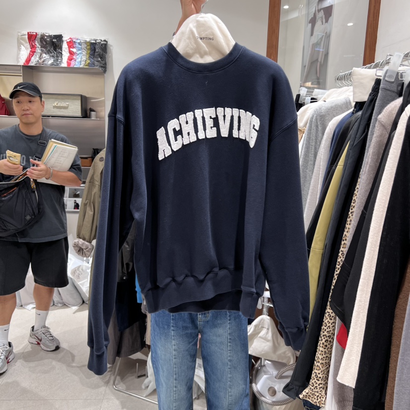 TEMPTING韓國直郵㊣女裝新品真品25秋冬人氣休閑職業衛衣鵝TEMPTING衛衣圖色3