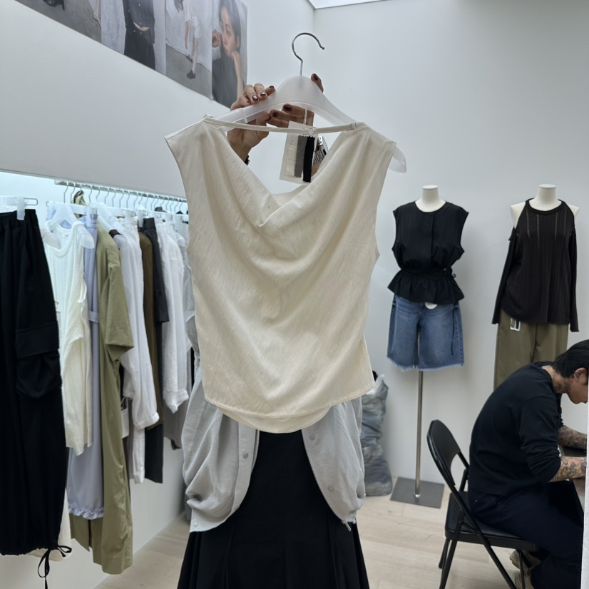 MAINT東大門㊣直郵女裝新品熱賣25秋冬職業人氣真品吊帶背心MAINT吊帶/背心