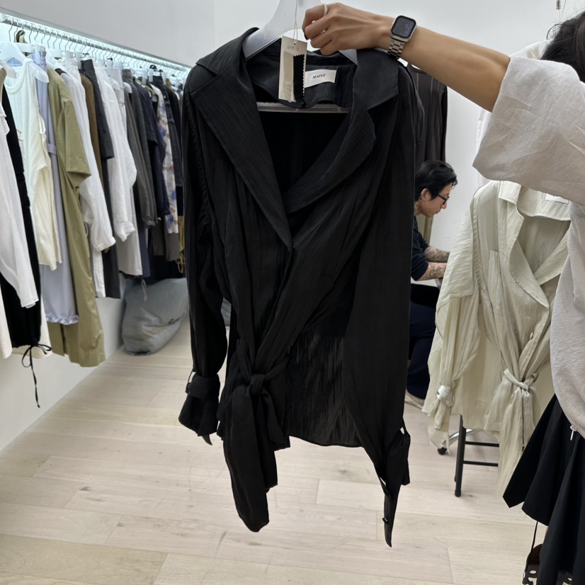 MAINT韓國代購㊣女士新款人氣25秋冬時尚真品職業熱賣推薦夾克MAINT夾克圖色2