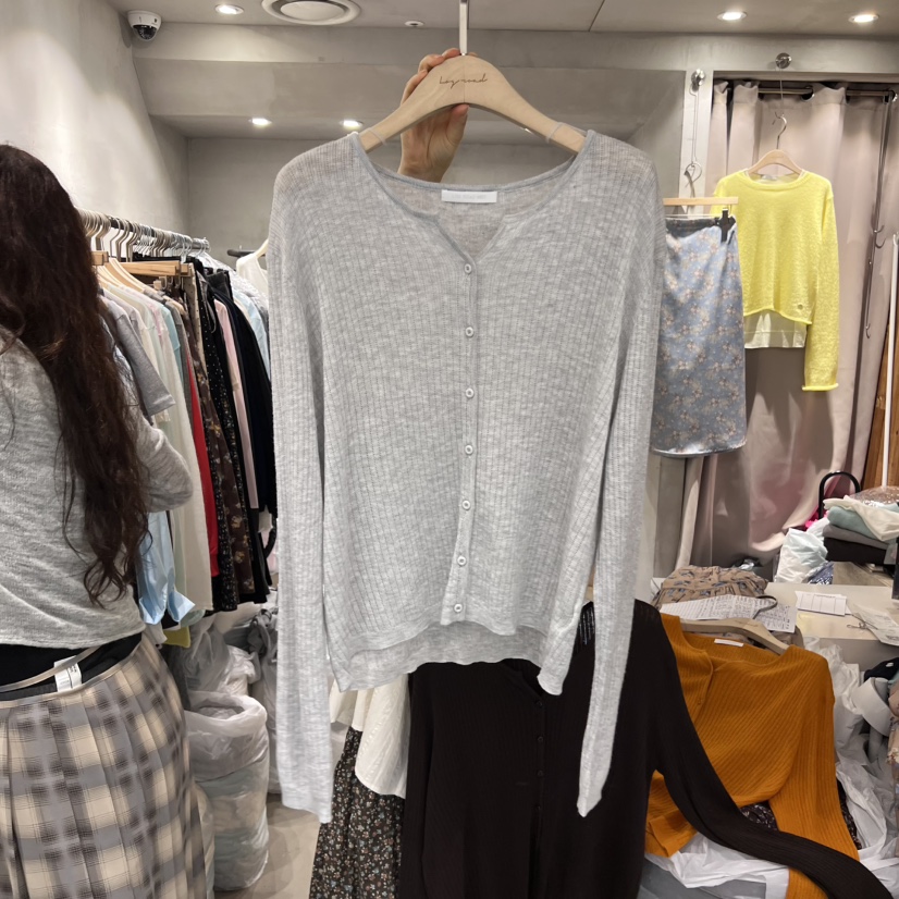 LOGROAD東大門㊣直郵女裝新品時尚人氣真品25秋冬熱賣針織衫LOG ROAD針織衫圖色2