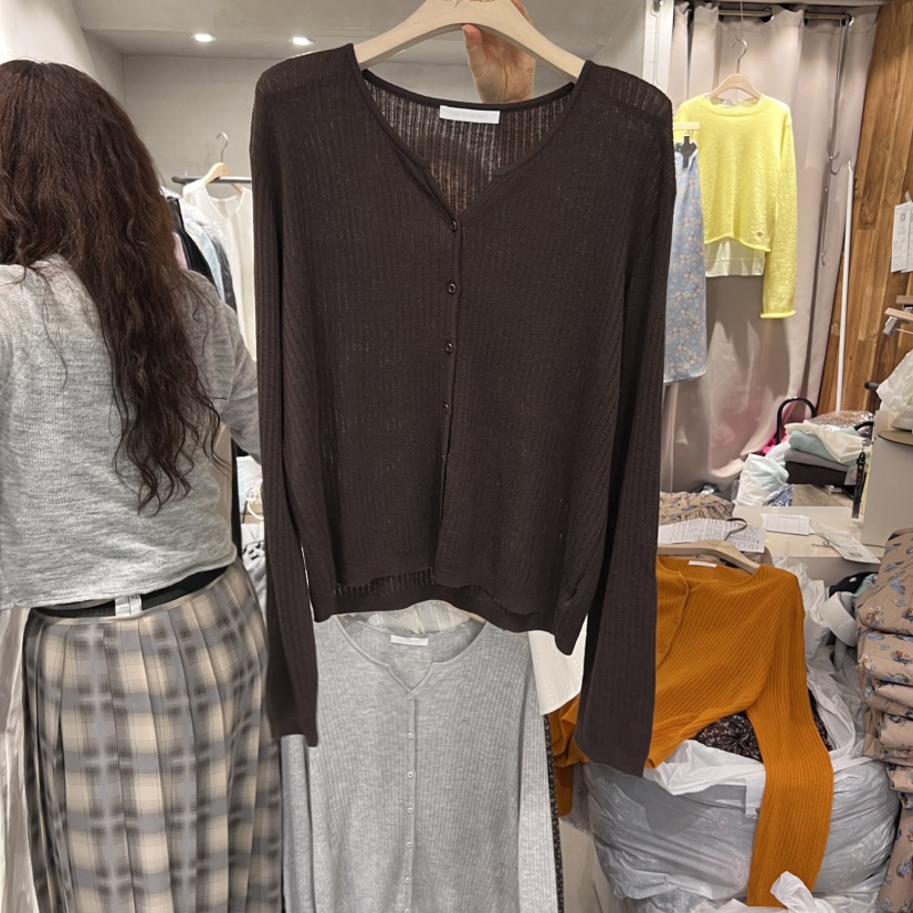 LOGROAD東大門㊣直郵女裝新品時尚人氣真品25秋冬熱賣針織衫LOG ROAD針織衫圖色3