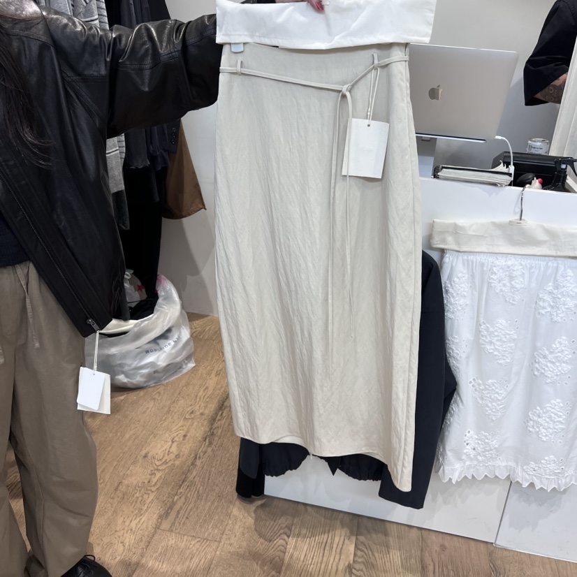 JINSIM韓國代購㊣女裝新品真品人氣25秋冬熱賣半身裙中短裙JINSIM半身裙/中短裙